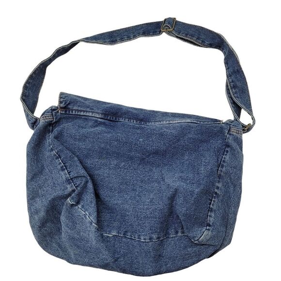 Vintage 90s Jean Crossbody Bag - Picture 5 of 6